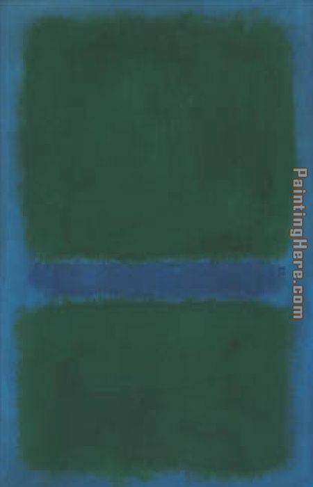 Mark Rothko Untitled 1968 Blue On Blue Ground